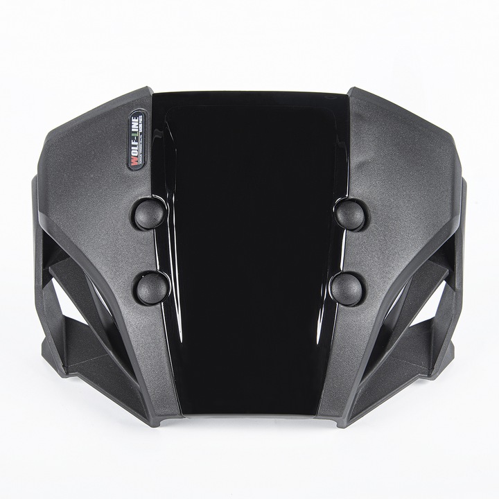 Parbriz moto TopX pentru Honda CB650R, 2019-2022, montaj simplu, negru