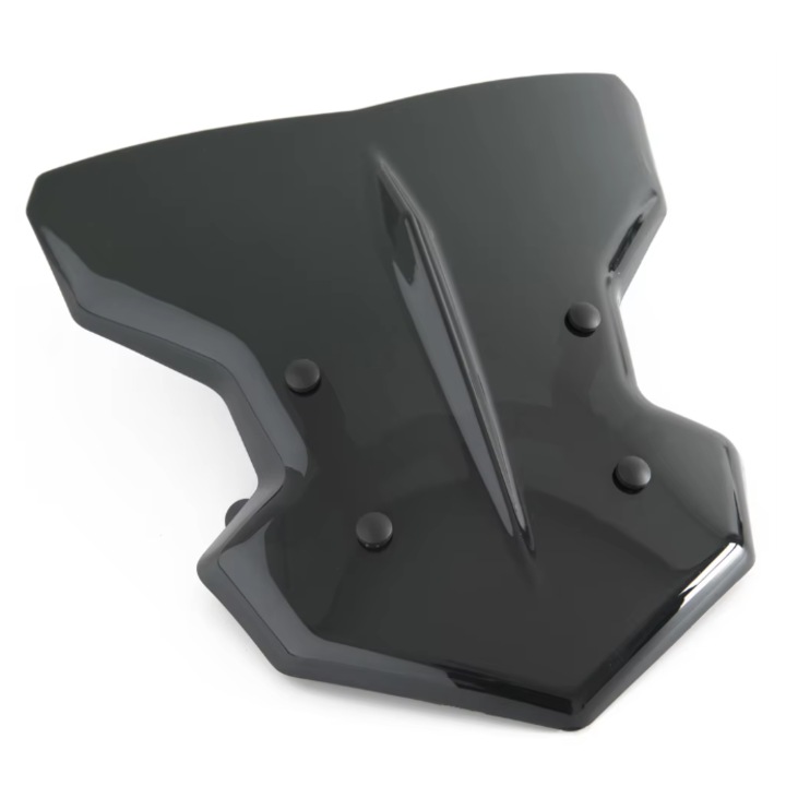 TopX motorkerékpár szélvédő Yamaha MT-03-hoz, 2020-2022, karcálló, könnyen felszerelhető, fekete