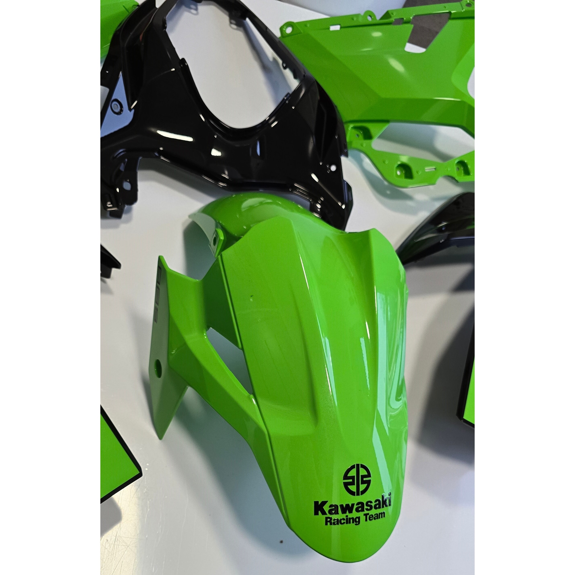 Set carenaj complet moto TopX, 20 piese, pentru Kawasaki Ninja 400