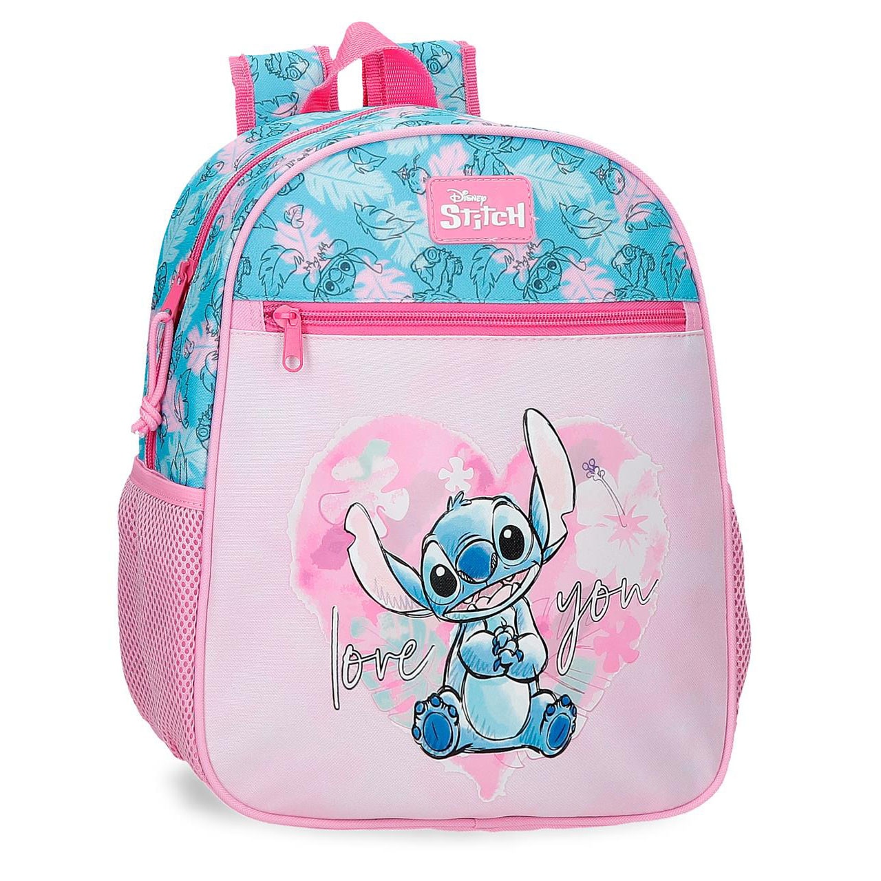 ❤️hime❤️ Ghiozdan fete clasa 0, Disney Heart Stitch, multicolor