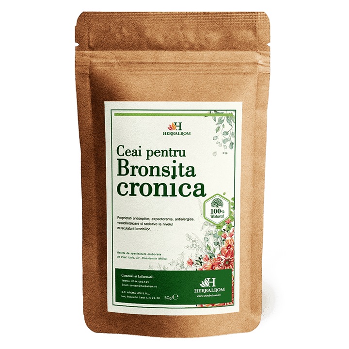 Ceai Natural pentru Bronsita cronica 100g
