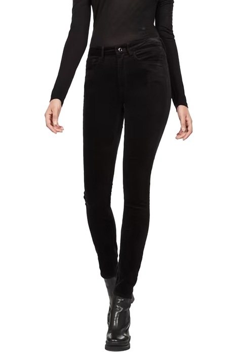 de dama G-Star RAW 3301 High Skinny COJ Talie inalta, slim, Negru
