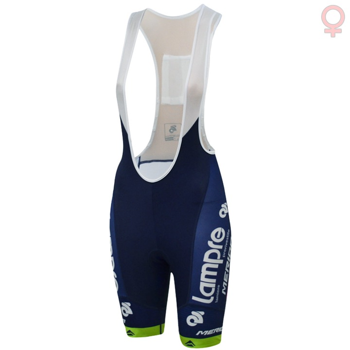 Pantaloni scurti cu bretele Lampre Merida, Champion System, Ciclism, M, Bleumarin