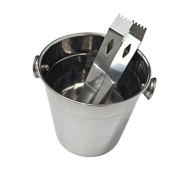 Set frapiera si cleste gheata, 11x10.5 cm, inox, HoReCa