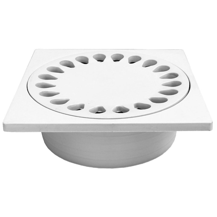 Sifon Pardoseala Patrat SV ABS 250 mm 80 mm 110 mm