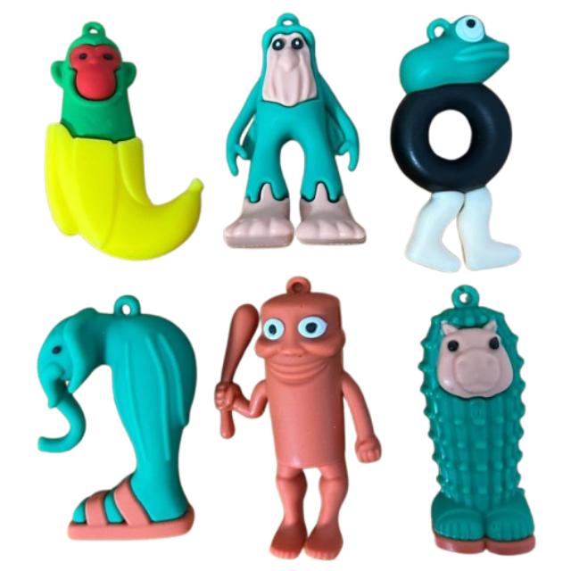 Figurina Chiikawa Hachiware, stil cartoon, unisex, 6cm, set 1 buc