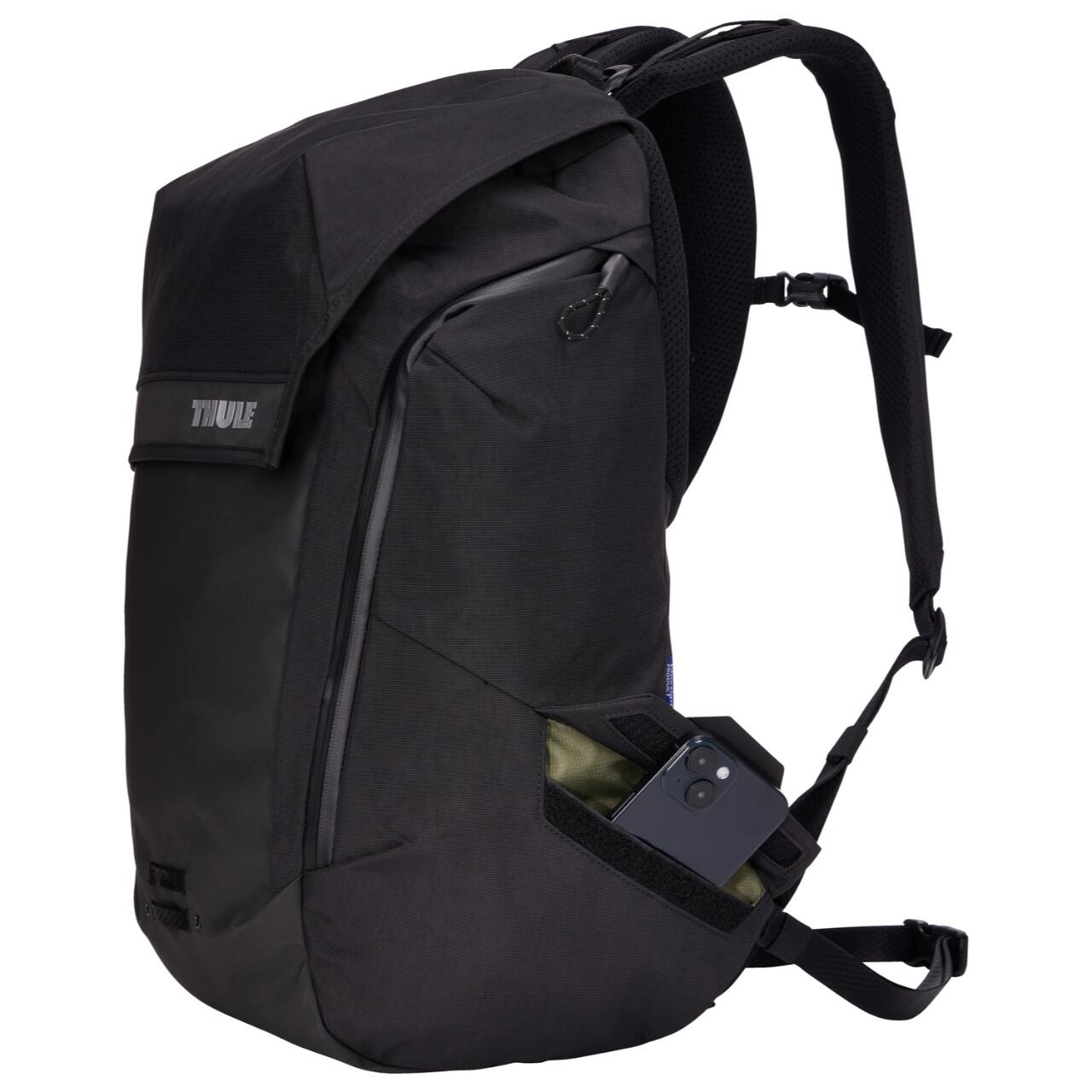 Rucsac urban cu compartiment laptop, Thule, Paramount Commuter, 28L, Black