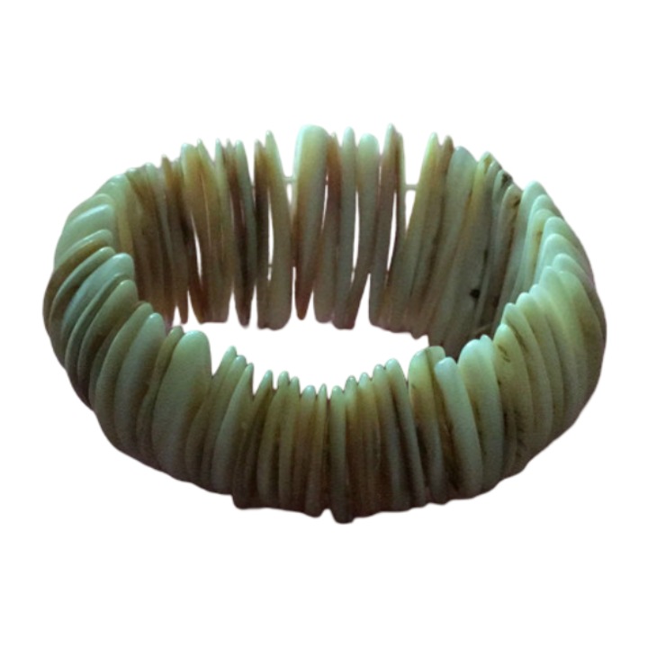Bratara groasa din sidef, pe elastic