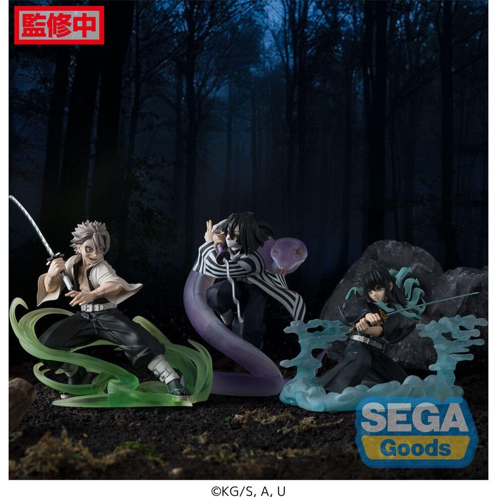 TG NOBUNAGA 100g & TOKICHIRO 80g セット Figurina Demon Slayer: Kimetsu no Yaiba Xross Link Anime PVC