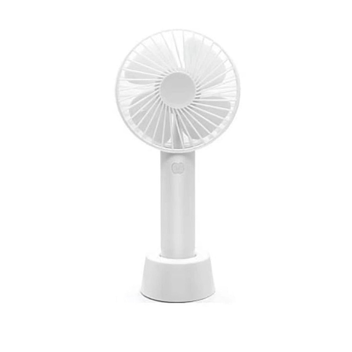 Ciciglow, Hordozható ventilátor, 3 sebességes USB újratölthető asztali ventilátor, személyes hordozható ventilátor, 1200 mAh akkumulátor, nagy teljesítményű hordozható ventilátor otthonra, utazáshoz