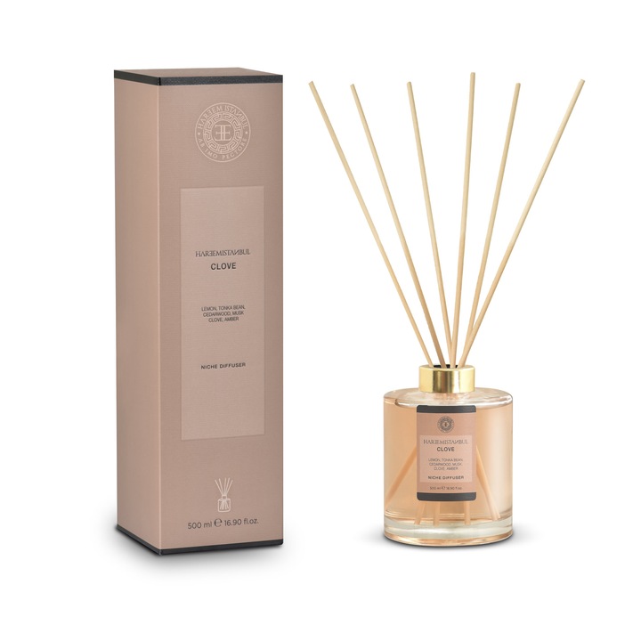 Hareem Istanbul Légfrissítő diffúzor, Szegfűszeg, 500 ml