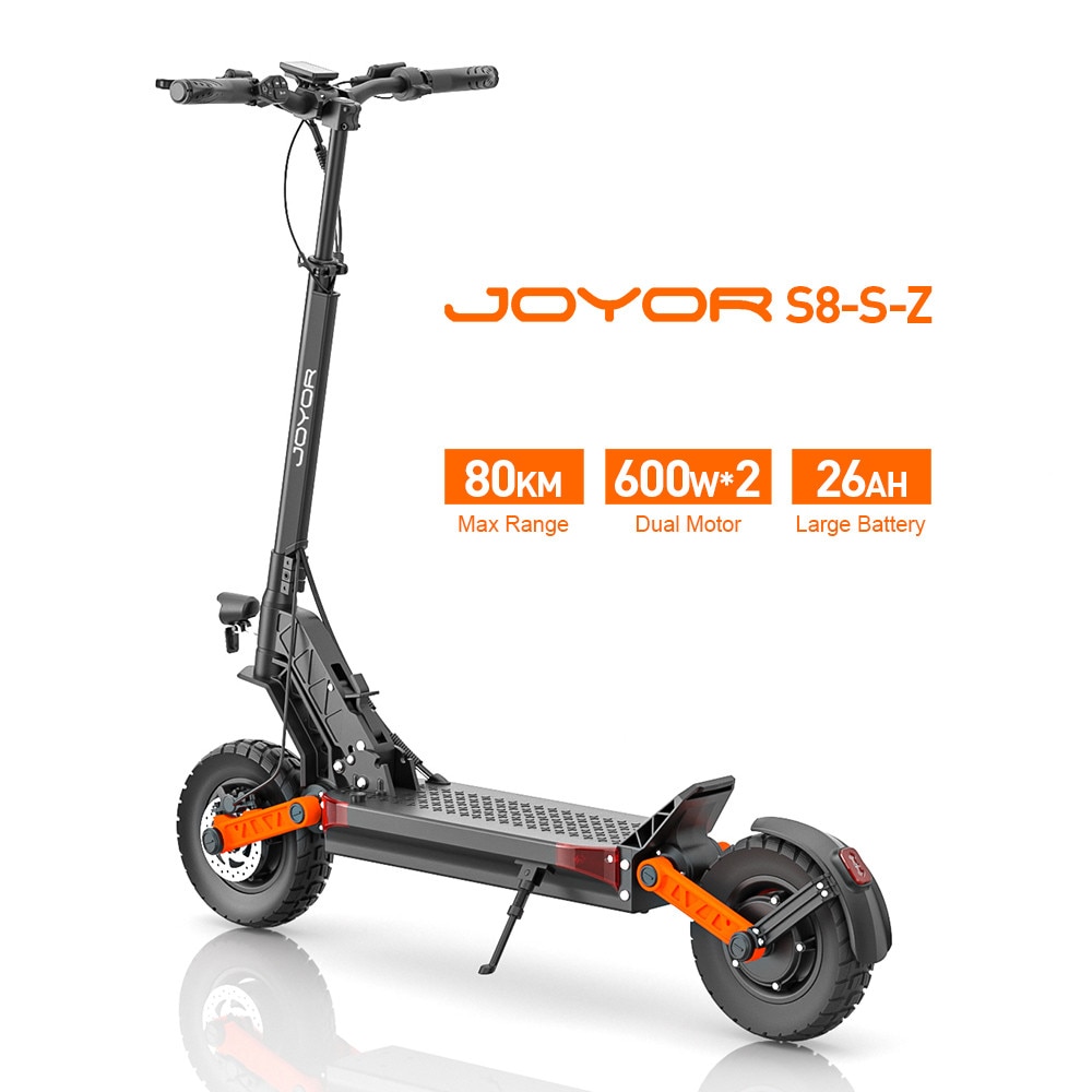 Trotineta electrica Joyor S8-S-Z, motor dublu 600W, baterie 48V
