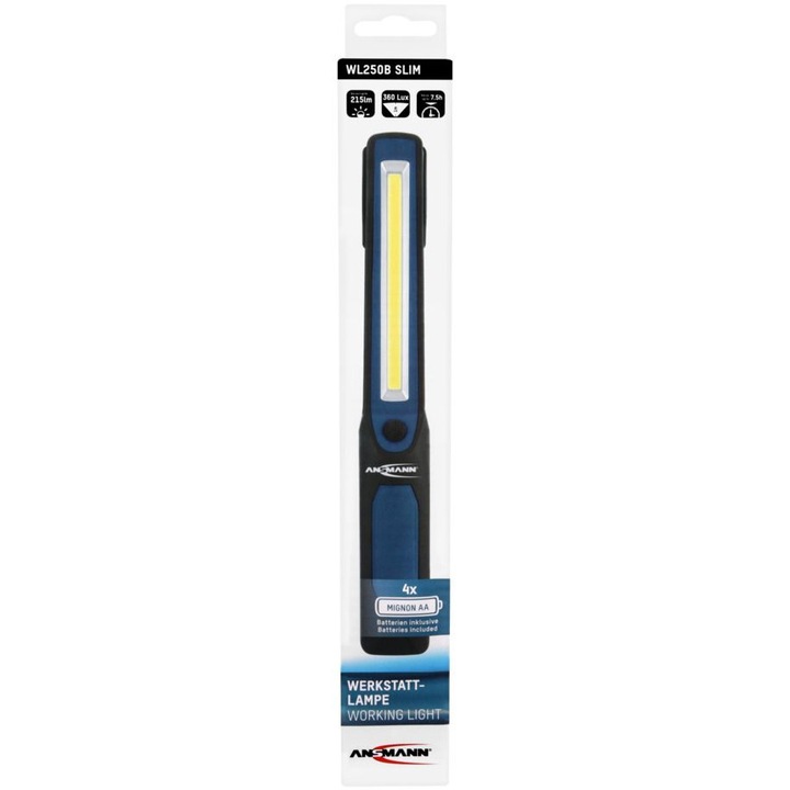 Lampa de atelier LED Ansmann WL250B 215 lm 4xAA
