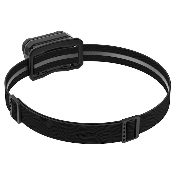 Ansmann HD280RS LED fejlámpa, 300 lm, újratölthető, antracit, fekete