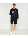 Мъжки къси панталони, Emporio Armani EA7, Памук, Външна дължина на крачола, Вътрешна дължина на крачола, Тъмносин, Тъмносин