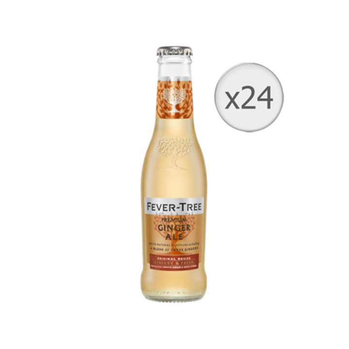 Apa Tonica Fever Tree, Ginger Ale, 24 x 0.2l