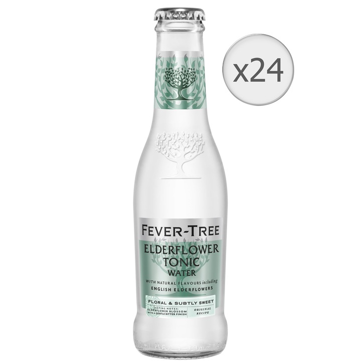 Apa Tonica Fever Tree Elderflower, 24 x 0.2l