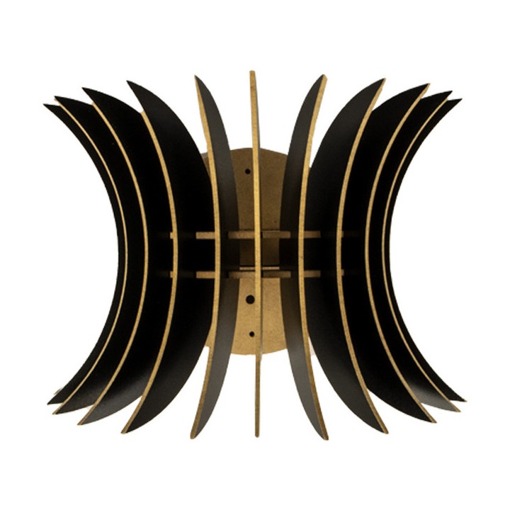 Opviq fali lámpa 20x28x20cm MDF E27