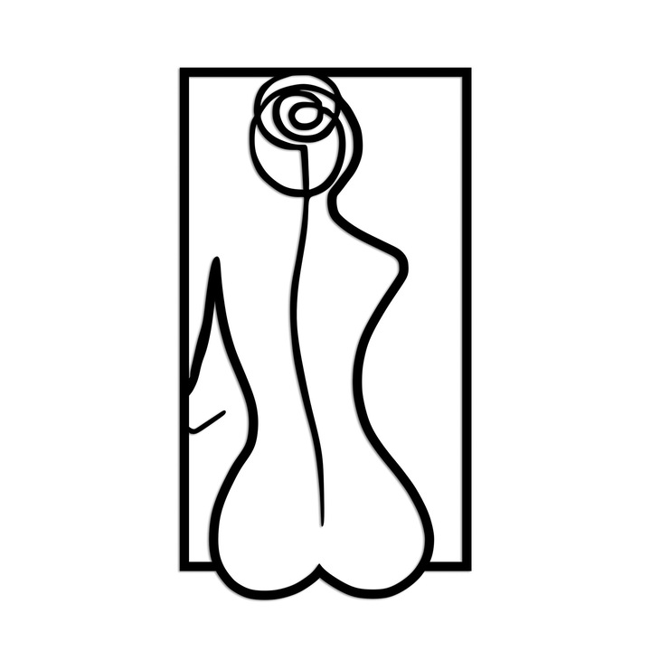 Wallity fém dekorációs festmény 70x38cm, 1,5mm vastagság, súly 0,78kg