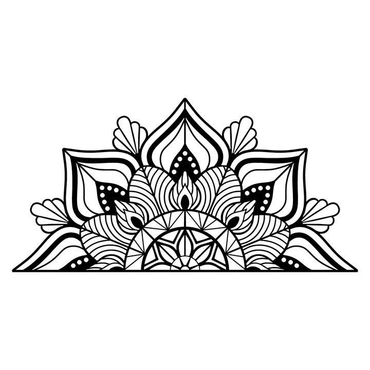 Dekoratív falfestmény Wallity 6055 fém 154x78cm