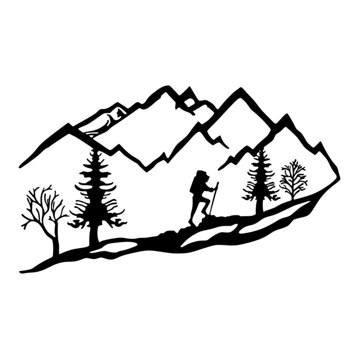 Wallity dekoratív fémkép 90x45cm, 100% fém, vastagság 1,5mm