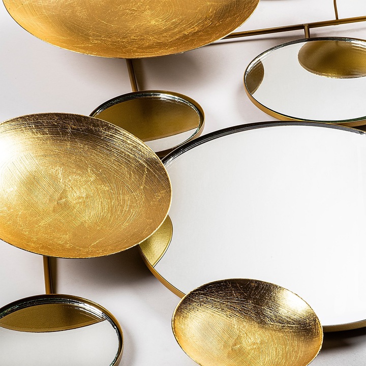 Accesoriu decorativ de perete din metal, Wallity, 116x60x4cm, 3,055kg