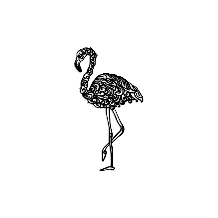 Wallity 7048 dekoratív fémkép 50x27cm ezüst