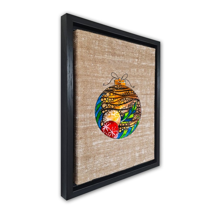 Dekoratív festmény kerettel, Wallity, 47x67cm, velúr vászon, digitális nyomtatás