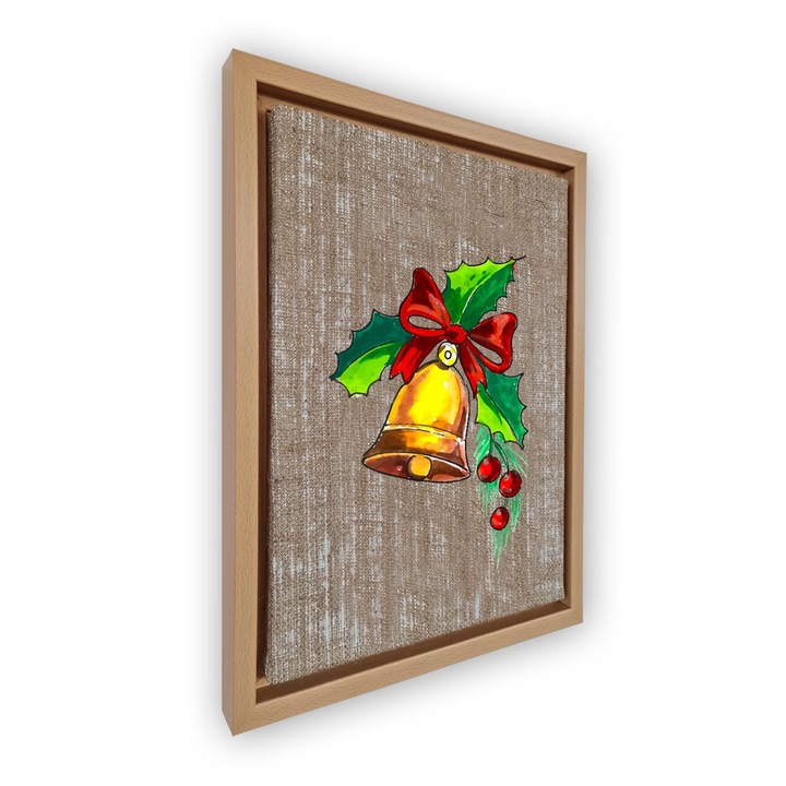 Dekoratív festmény kerettel, Wallity, 47x67cm, digitális nyomtatás, 100% velúr vászon