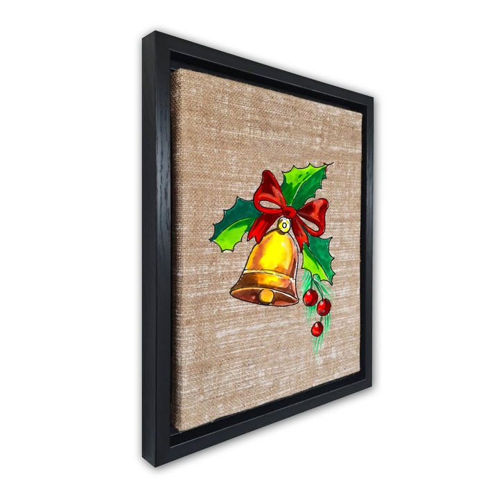 Dekoratív festmény kerettel, Wallity, 36x46cm, velúr vászon, digitális nyomtatás