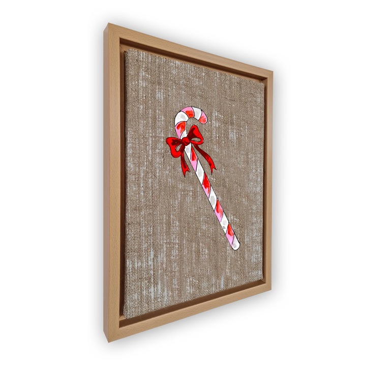 Dekoratív festmény kerettel, Wallity, 47x67cm, velúr vászon, digitális nyomtatás