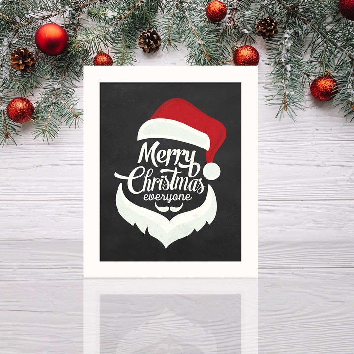 Keretezett díszfestmény, Wallity, 23,5x28,5cm, MDF, PVC