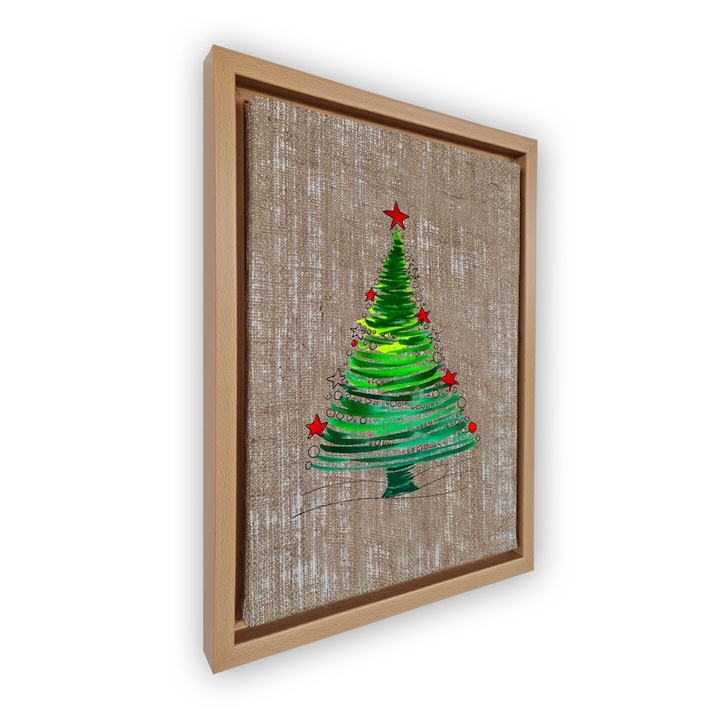 Dekoratív festmény kerettel, Wallity, 47x67cm, velúr vászon, digitális nyomtatás