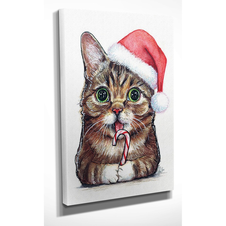 Dekoratív festmény, Wallity, 30x40cm, 100% vászon, 3cm fa keret