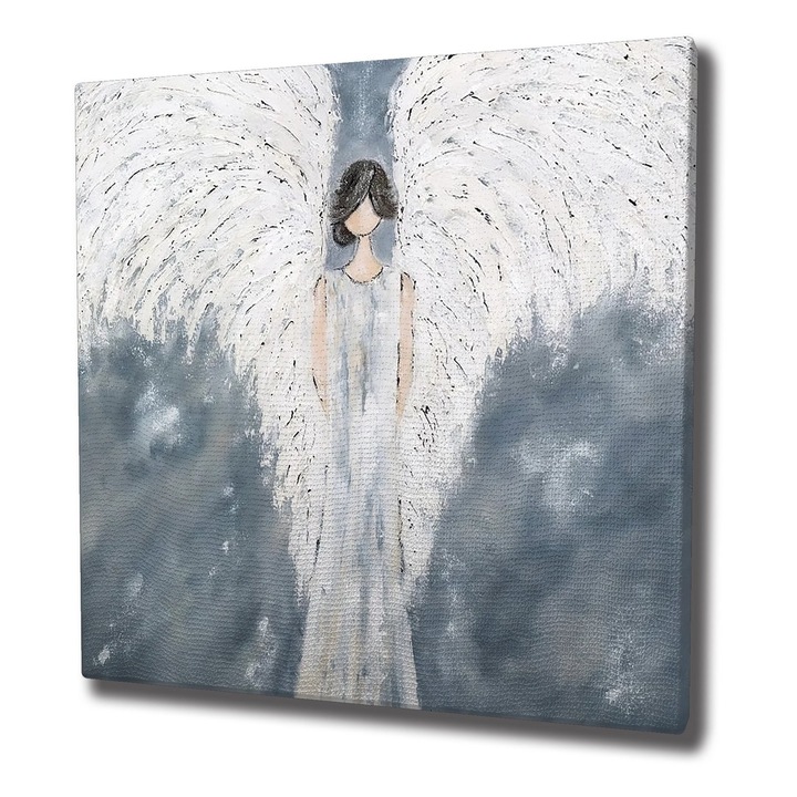 Dekoratív festmény, Wallity, 45x45cm, 100% vászon, 3cm fa keret