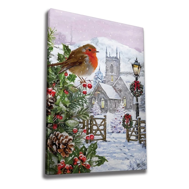 Dekoratív festmény, Wallity, 70x100cm, 100% vászon, 3cm fa keret