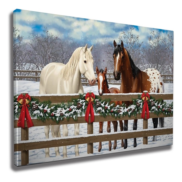 Dekoratív festmény, Wallity, 70x100cm, 100% vászon, 3cm fa keret