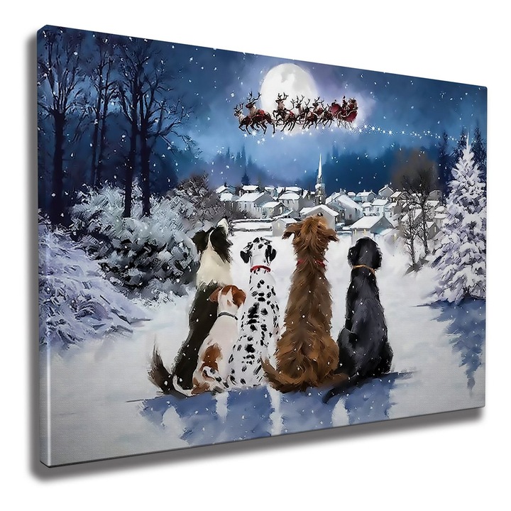 Dekoratív festmény, Wallity, 70x100cm, 100% vászon, 3cm fa keret