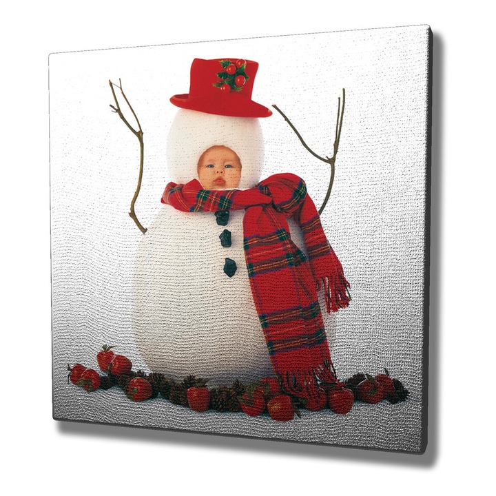 Dekoratív festmény, Wallity, 45x45cm, 100% vászon, 3cm fa keret