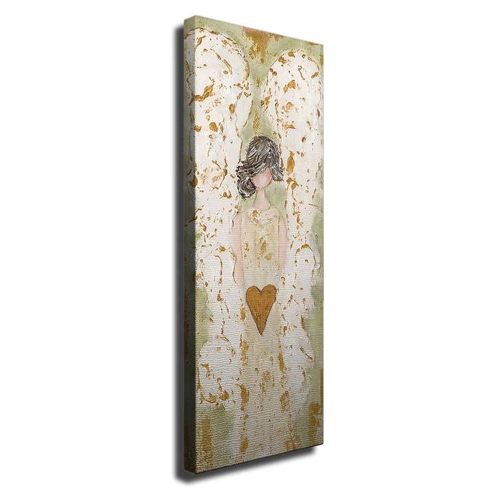 Dekoratív festmény, Wallity, 30x80cm, 100% vászon, 3cm fa keret