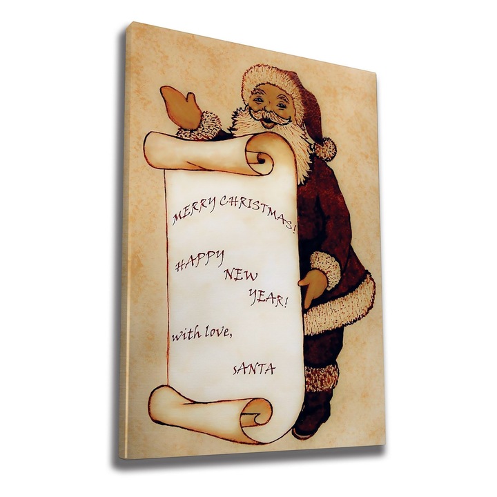 Dekoratív festmény, Wallity, 70x100cm, 100% vászon, 3cm fa keret