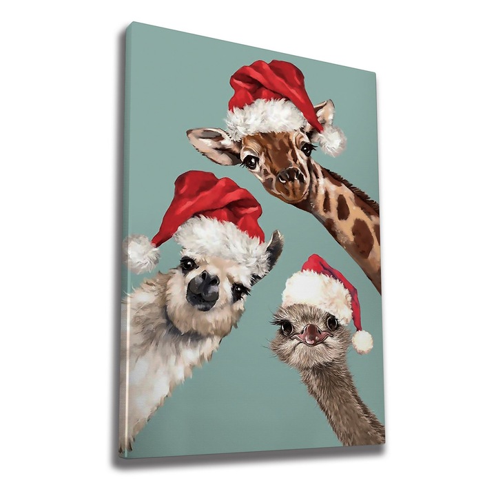 Dekoratív festmény, Wallity, 70x100cm, 100% vászon, 3cm fa keret