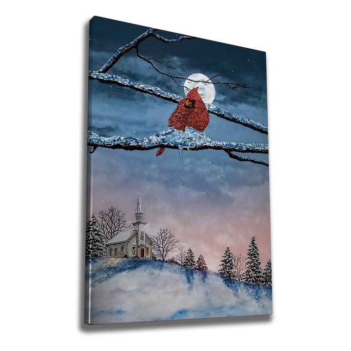 Dekoratív festmény, Wallity, 70x100cm, 100% vászon, 3cm fa keret