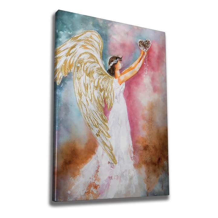 Dekoratív festmény, Wallity, 70x100cm, 100% vászon, 3cm fa keret