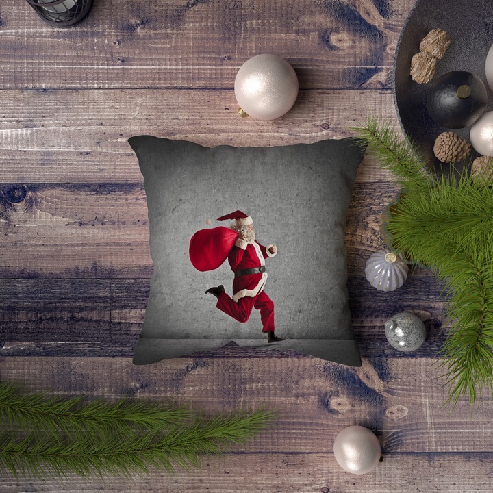 Fata de perna, Xmas, 43x43cm, imprimeu digital