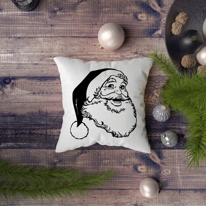 Fata de perna, Xmas, 43x43cm, imprimeu digital