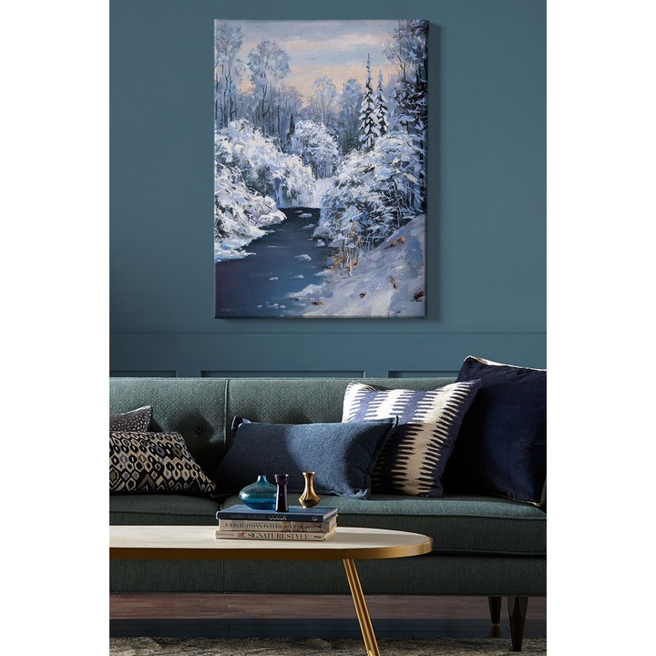 Tablou decorativ, Xmas, multicolor, 70x100cm