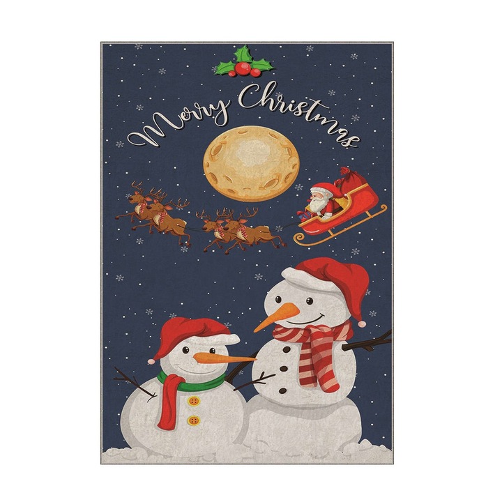 Covor, Xmas, 120x180cm, multicolor, poliester