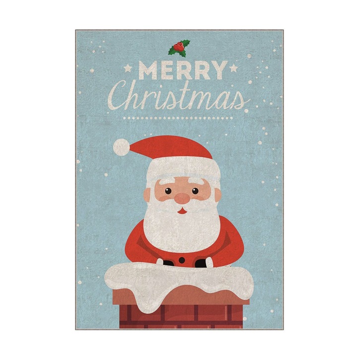 Covor Xmas, multicolor, 120x180cm, poliester