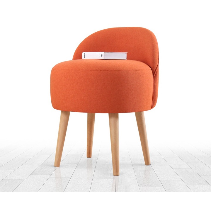 Szék, Atelier Del Sofa, narancssárga, 48x47x42cm